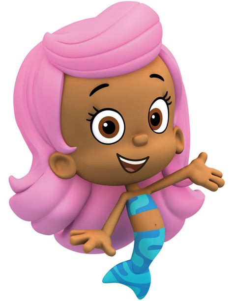 Molly is the main protagonist of Bubble Guppies.. Description []. This girl has star power! She's smart, she sings, and most importantly, she's a really good friend. Molly co-hosts the show with Gil, and due to her bubbly personality, every Guppy and land-dwelling preschooler wants to swim with her (mostly Gil). 